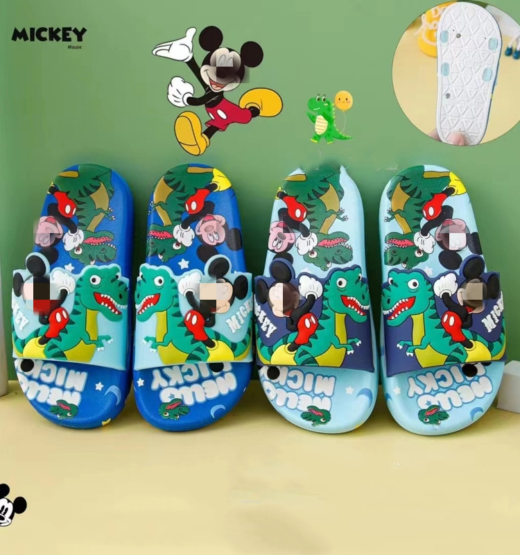 2023 Hot  Kids Boy Cheap Slipper for Outdoor Beach Jelly Sandals For Children Girls Cartoon Slide Slipper Shoes