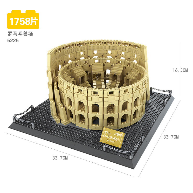 islamic toys muslim dome of the rock model mosque building block set bricks toy for kids wholesale custom legoing set for adults