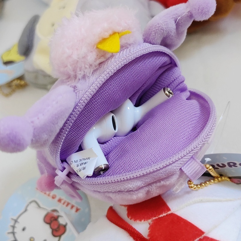 Wholesales Sanrioed Bags Mini Backpack Pendant Kawaii Melodyed Kuromied Cute Dog Sanrioed Keychain Plush Handbag Sanrioed bag