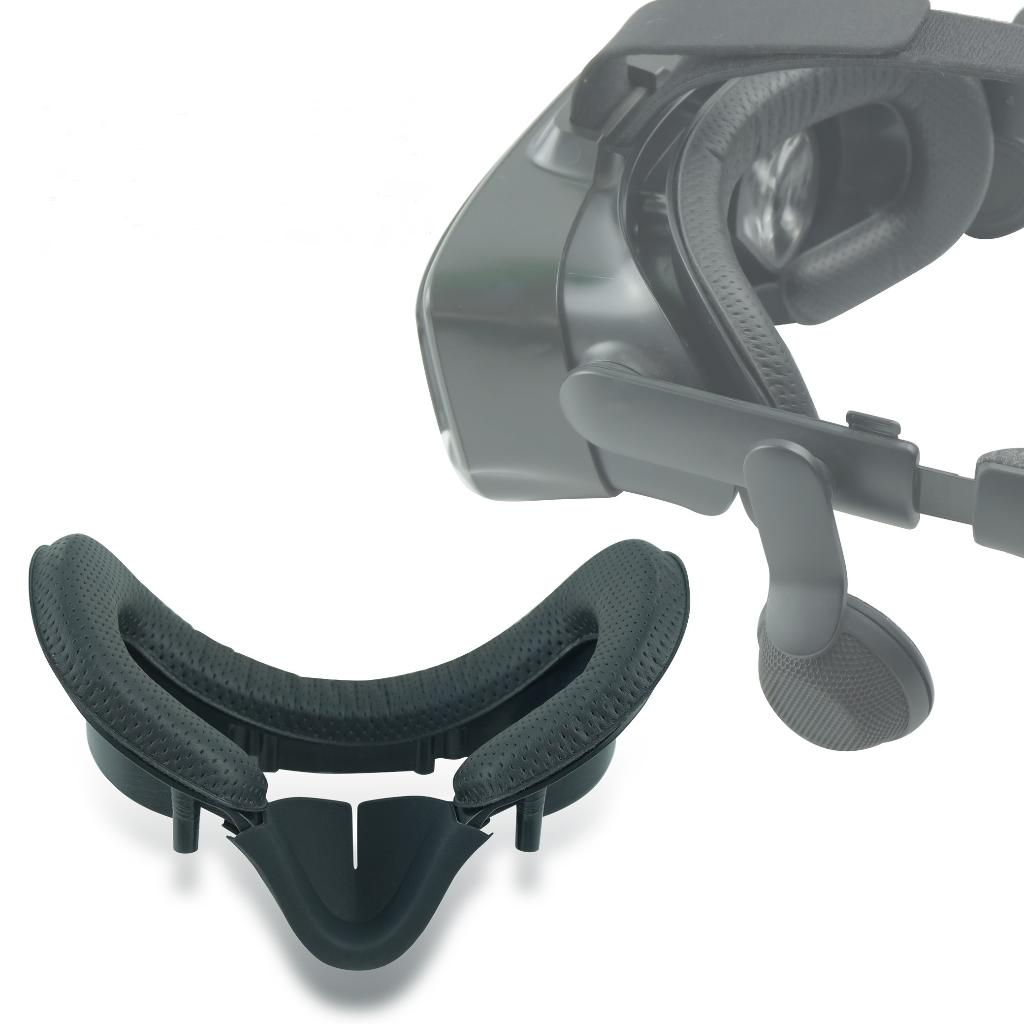 Comfortable, breathable, easy-to-install facial interface mount EVA soft material nose cover accessories for Valve Index vr