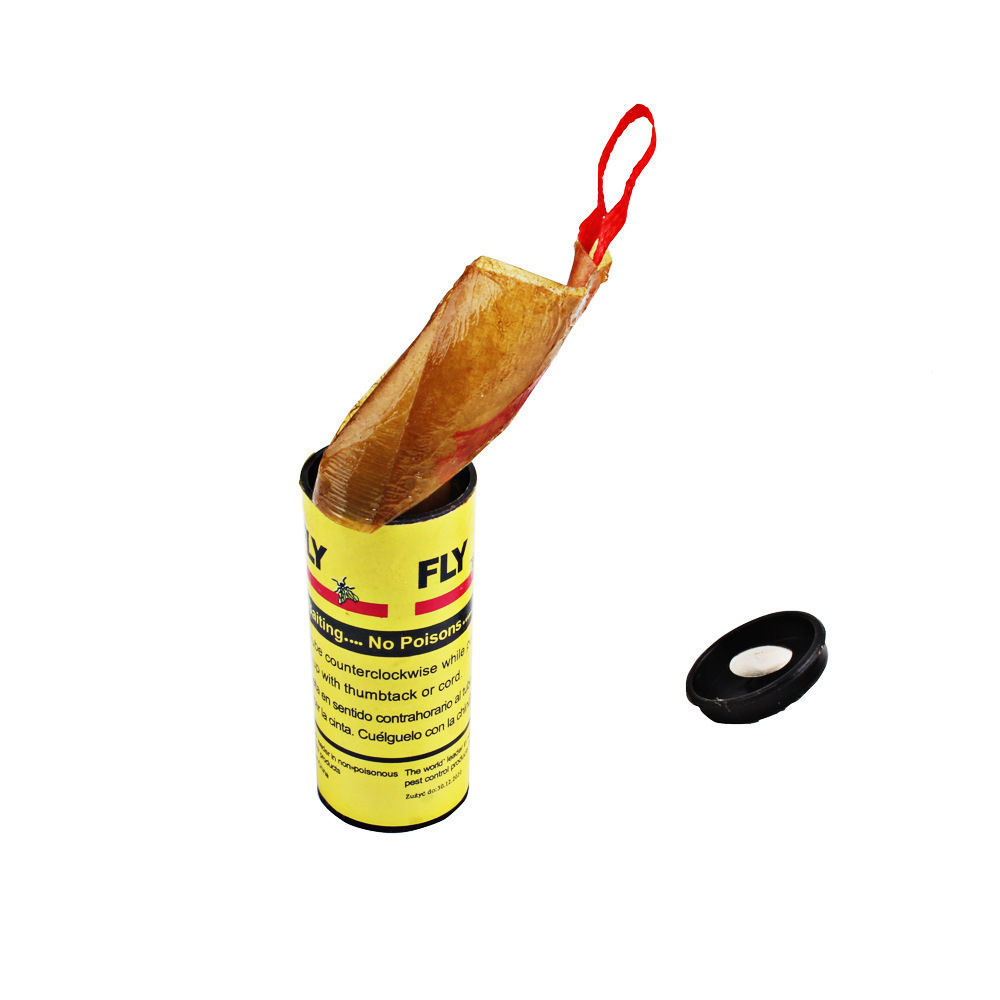 RTS sticky glue ribbon roll fly ribbon roll hanging fly trap fruit fly trap pheromone trap