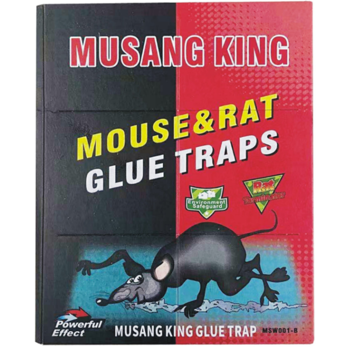 NO.6 mouse rat glue trap  manufacturer mouse rat glue board mouse rat glue pad customization