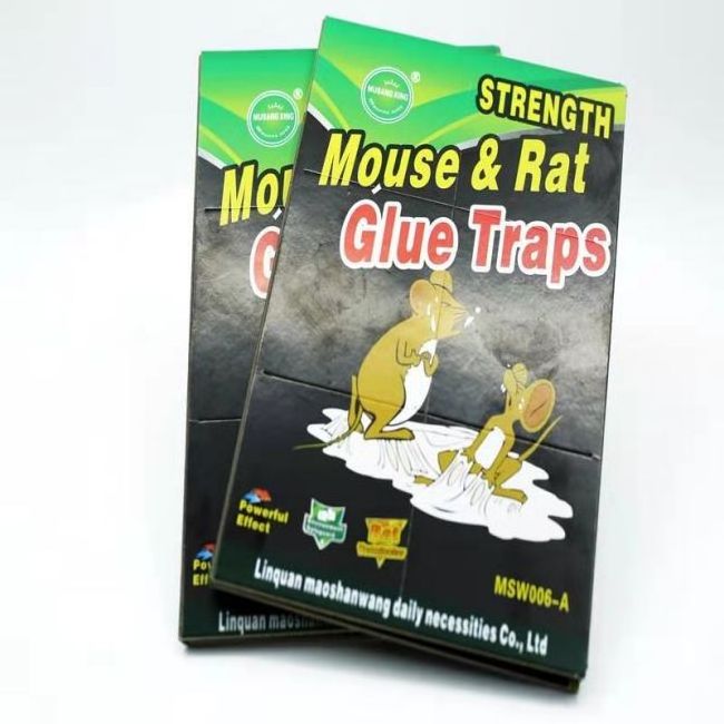 NO.1mouse rat glue trap  manufacturer customize glue board glue bit Sticky mouse board Mouse plate board