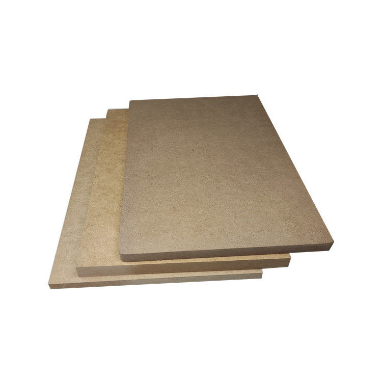 cheap price  6mm thick plain mdf boards sheet for cutting