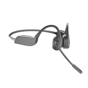 Bone Conduction Headphones Open Ear Wireless Earphones With Noise Canceling Boom Microphone Sport Headset For Running Driving