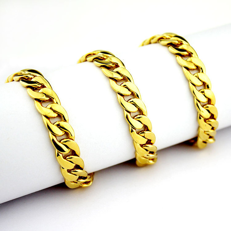 5mm 6mm 7mm Fashion Jewelry hand polish dubai gold Stainless Steel FIGARO CHAIN NK Chain Necklace for men;s luxury jewelry