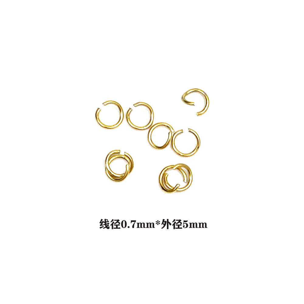 different size jump ring chain silver gold jewelry making Stainless Steel jewelry roll of chains jump ring for necklace making