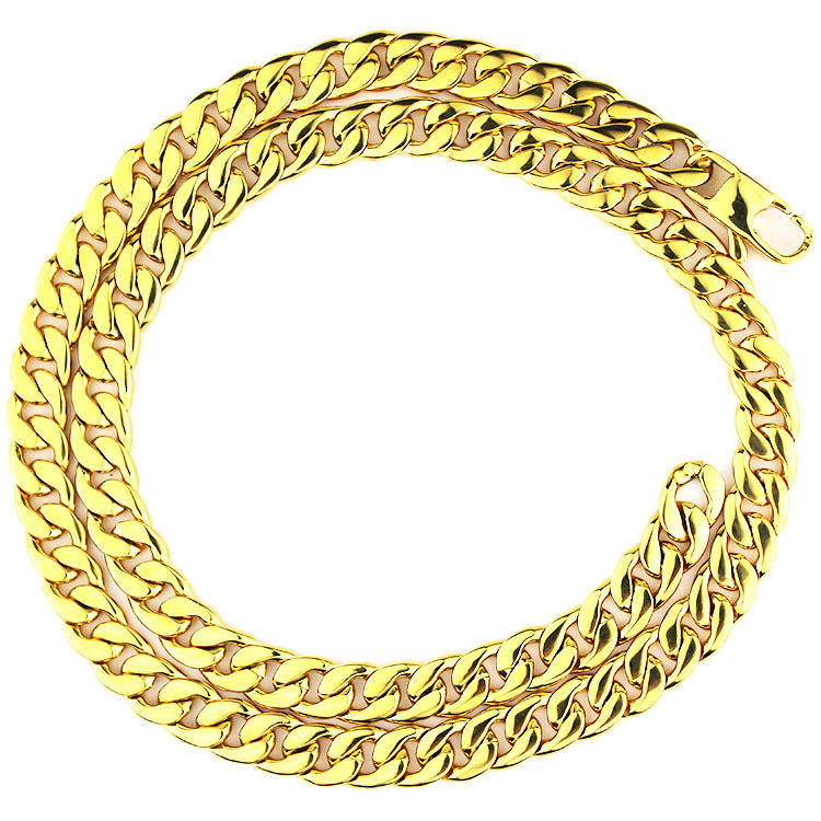 5mm 6mm 7mm Fashion Jewelry hand polish dubai gold Stainless Steel FIGARO CHAIN NK Chain Necklace for men;s luxury jewelry