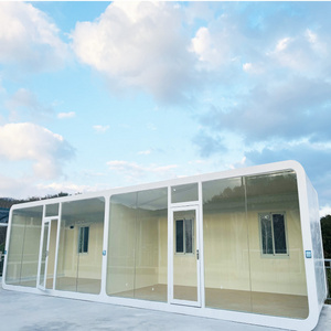 Storage Container Houses Prefabricated Flat Pack Expandable Knockdown Container House With Garage