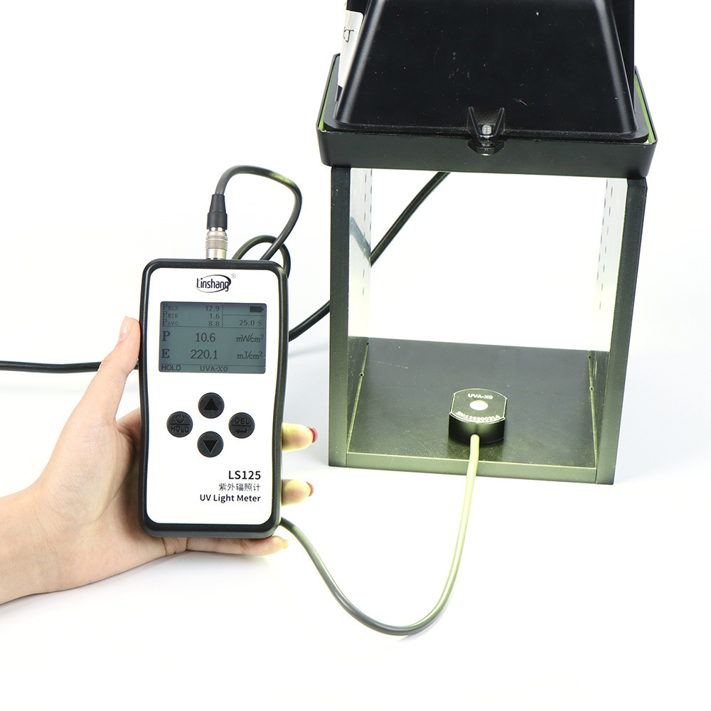 LS125 Multi Probe Digital UV UVA UVB Light Radiometer UVC Tester Meter Ultraviolet Radiation Radiometer UV Light Meter