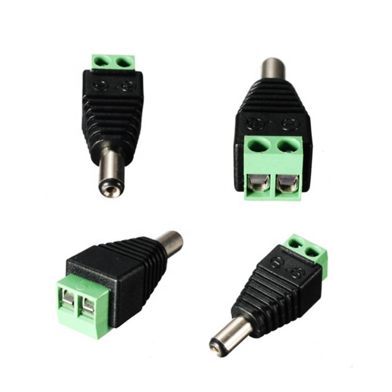 Manufacturer OEM Male Female DC Power Jack Adapter bnc Connector For cctv accessories