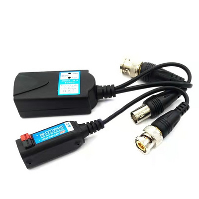 Good quality active balun Passive Transceiver 1CH Active video balun transmitter and receiver support AHD CVI TVI