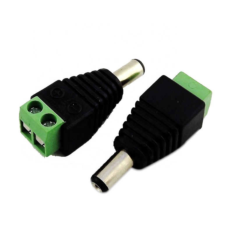 Manufacturer OEM Male Female DC Power Jack Adapter bnc Connector For cctv accessories