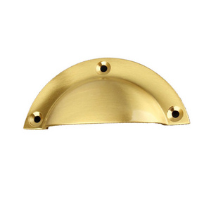 Linsont new design modern kitchen hardware brass gold cabinet handle Reliable Supplier