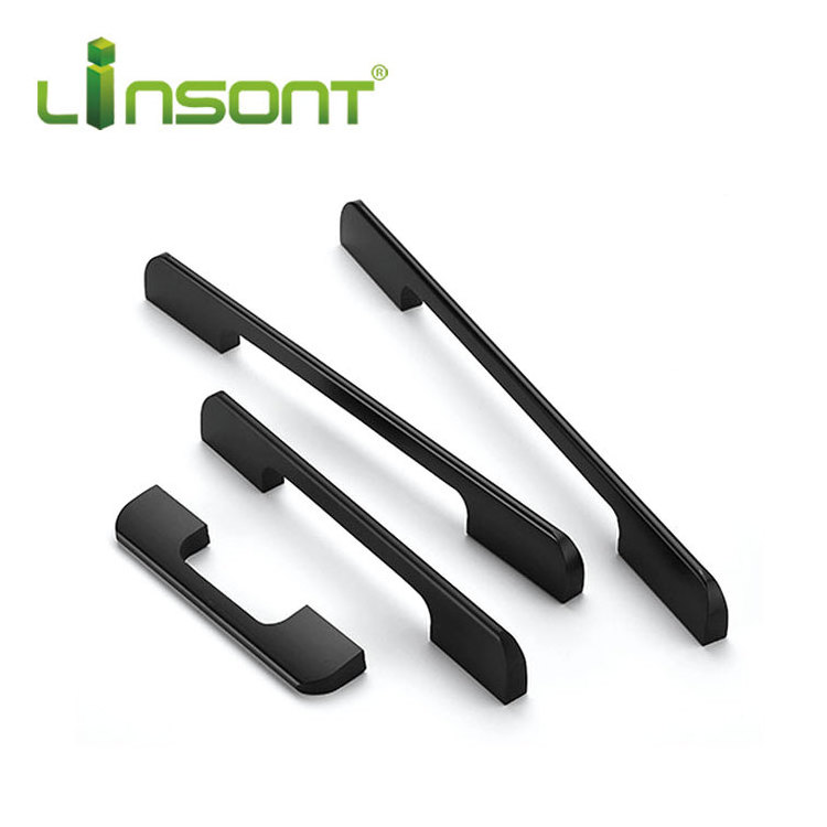 Linsont top selling aluminium alloy kitchen cabinet handle furniture accessories