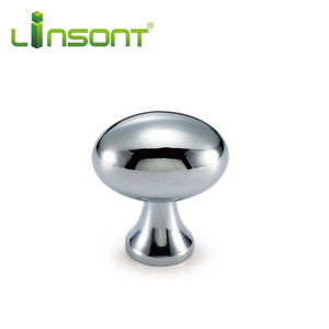 Hot Sale Linsont Cabinet Knob Door Round Knob Drawer Kitchen Metal Hardware Satin Nickel Factory