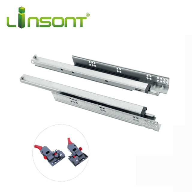 Linsont 3-D Adjustable Heavy Duty Concealed Full Extension Soft Close Undermount Drawer Slide