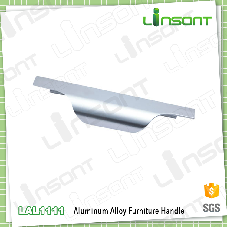 Silver 120mm aluminium door handle cabinet furniture handle for aluminium profile