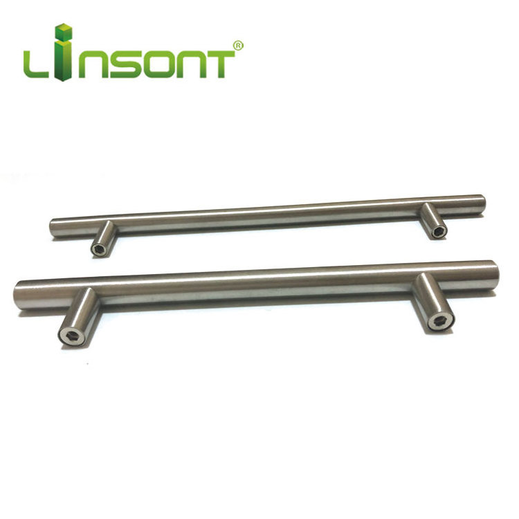 Linsont high quality kitchen furniture hardware accessories stainless steel handles