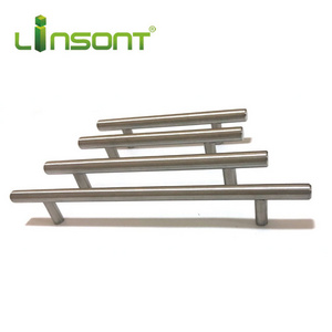 Linsont high quality kitchen furniture hardware accessories stainless steel handles