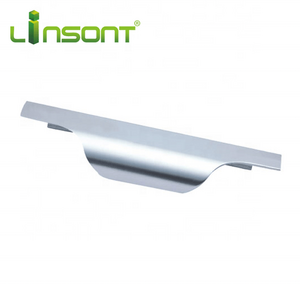 Silver 120mm aluminium door handle cabinet furniture handle for aluminium profile