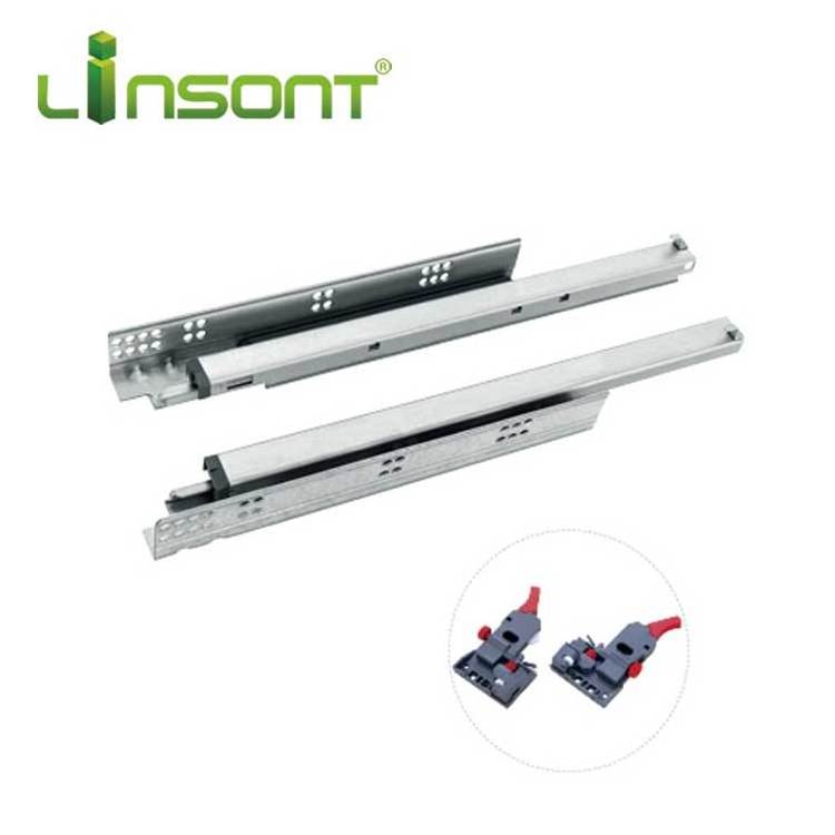 Linsont 3-D Adjustable Heavy Duty Concealed Full Extension Soft Close Undermount Drawer Slide