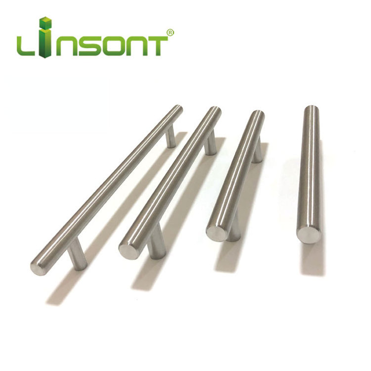 Linsont high quality kitchen furniture hardware accessories stainless steel handles