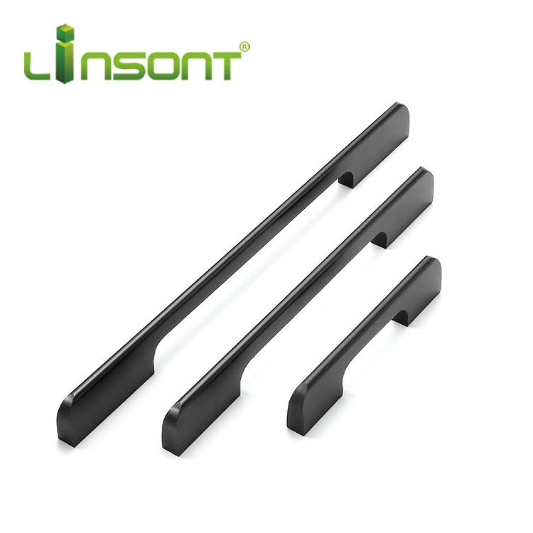 Linsont top selling aluminium alloy kitchen cabinet handle furniture accessories