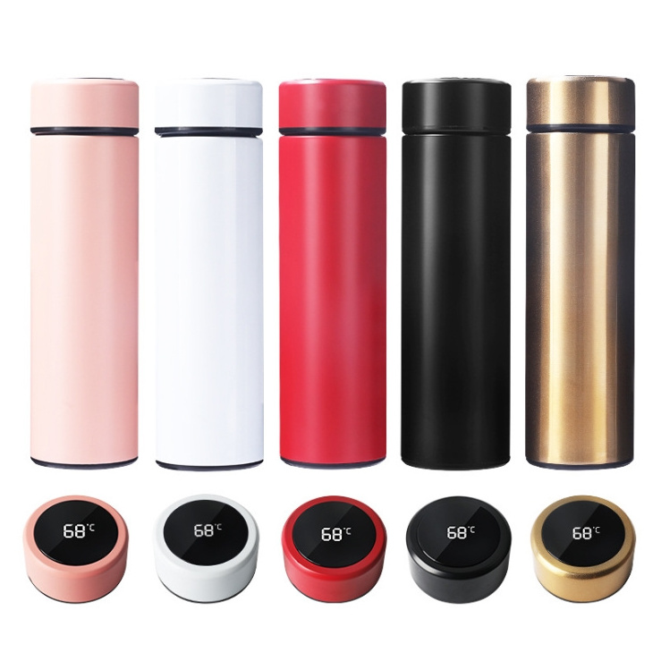 500ml Custom Logo Metal Stainless Steel Water Bottles