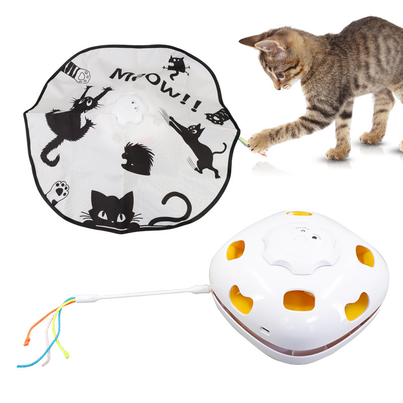 Home Sport Cat Electronic Toy  Feather Cat Toy Motion Activated Smart  Pet Cat Toys