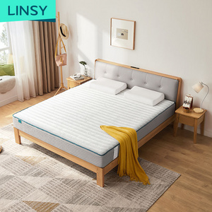 Linsy Continuous Spring Mattress Customized Size Memory Foam Firm Queen Mattress Innerspring Cd097