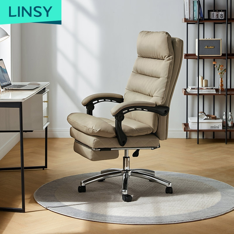 Linsy bedroom computer chair home office chair comfortable sedentary can lie up and down gaming comfortable chair