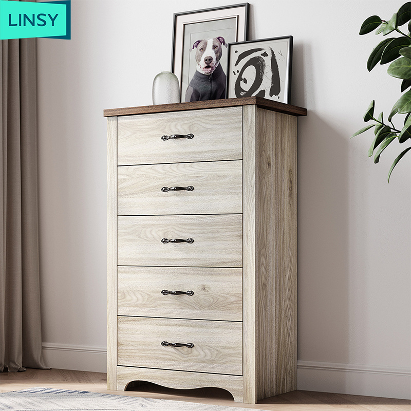 Linsy living room American style fifth floor cabinet drawer storage bucket cabinet