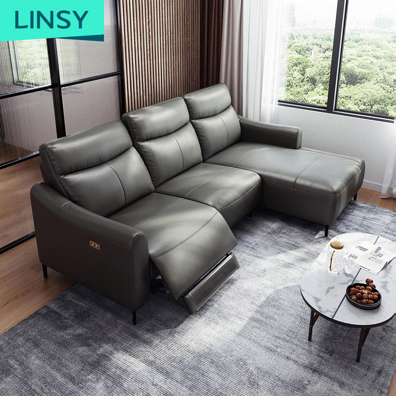 Modern Electric Sectionals Recliners Foldable Rotating Chair Leather Top Recliner Italian Sofa China