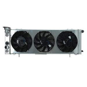 LINTE ALL aluminum radiator and shroud fan for 1991-2001 Jeep Cherokee Comanche 2.5L 4.0L L4 L6