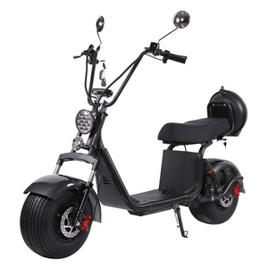 Lingte X20 60V 1000W 2000W 12A 20A Lithium Battery Power Big Seat Adult 2 Wheel Fat Tyre Moped Scooter Electric Mobility Scooter