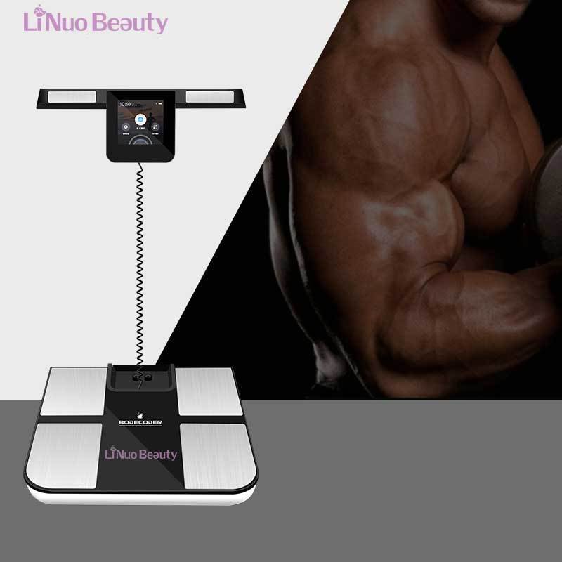 Human Full Body Health Monitor 8 Electrode Smart Body Fat Scale Analysis Body Composition Analyzer Machine