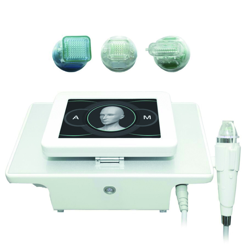 portable golden radio frequency secret RF Microneedle 64pin 25pin 10pin Needle RF Fractional Microneedling Machine