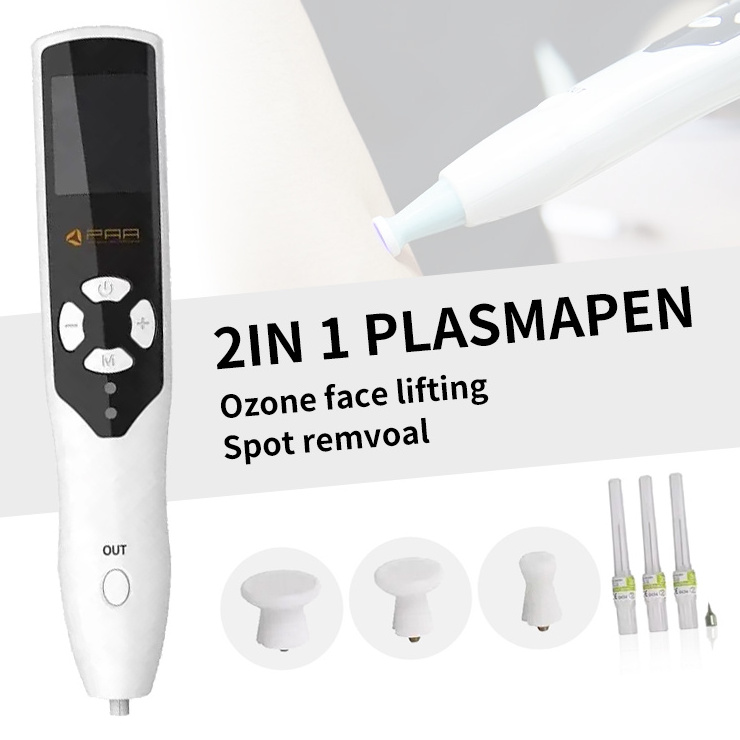 Best Price 2 in 1 Plasma Pen Beauty Skin Eye Lifting Ozone Plasma Jet Pen Face Lift Skin Tightening Cold Pen Plasma