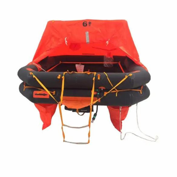 6 8 10 20 25 person Waterproof Neoprene Inflatable Floating Island Lake River marine rescue liferaft Life Raft