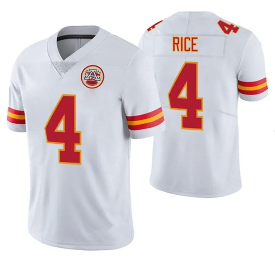 Mens Kansas City 4 Rashee Rice 32 Nick Bolton 38 L'Jarius Sneed Stitched American Football Jersey Game Limited Jerseys Red White