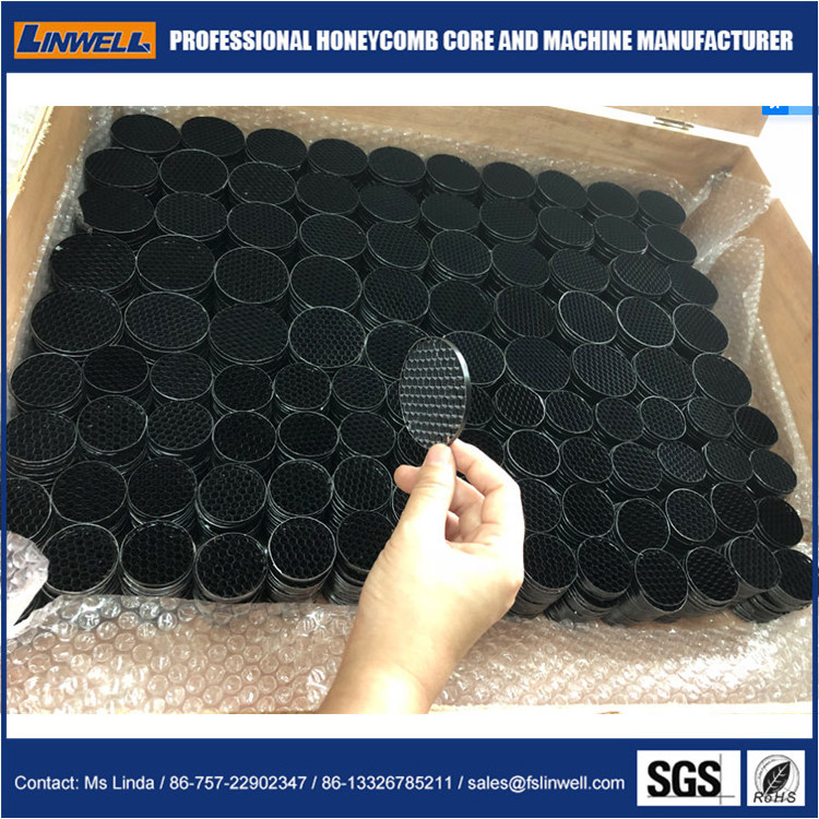 Lighting aluminum honeycomb hex louver honeycomb louver