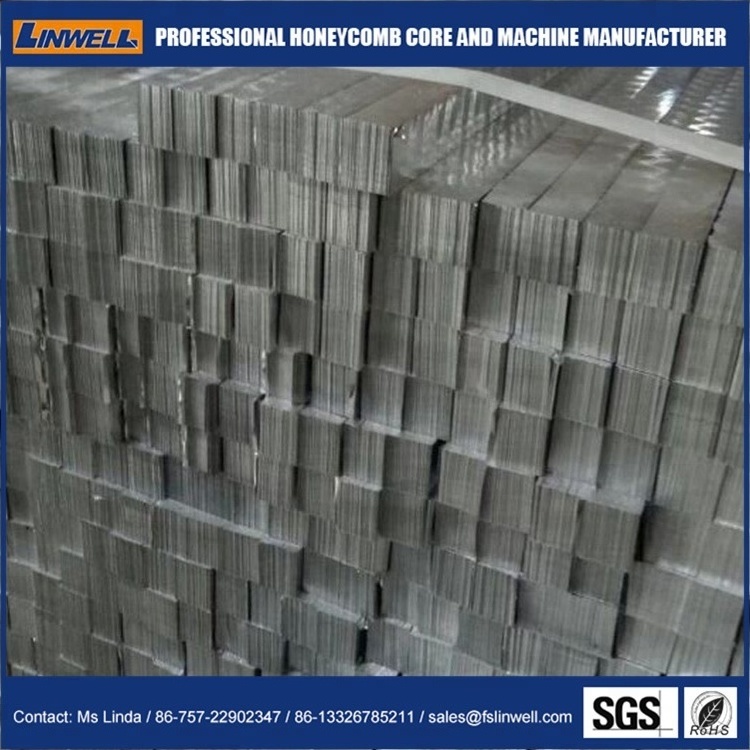 Aluminum honeycomb fo panel, lightweight construction materials, for honeycomb filter