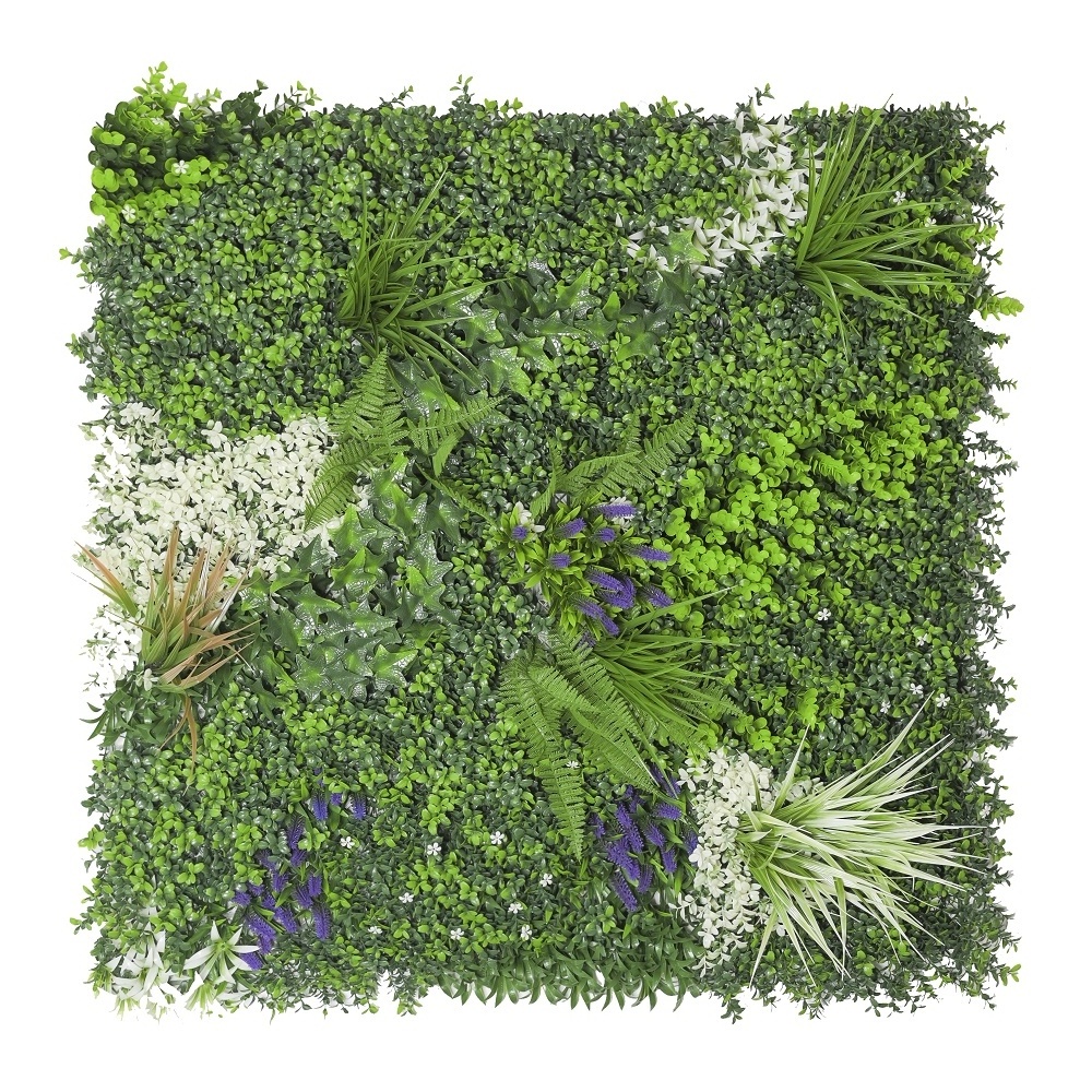 Linwoo Fake Wall Grass Outdoor Decor Boxwood Faux Grass Covering Follaje Artificial Para Pared Grass Wall