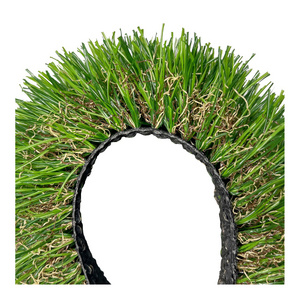 Linwoo Anti-UV Indoor/Outdoor 3D Artificial Grass Carpet Green Synthetic Turf for Landscape & Decor Plastic Plant Type