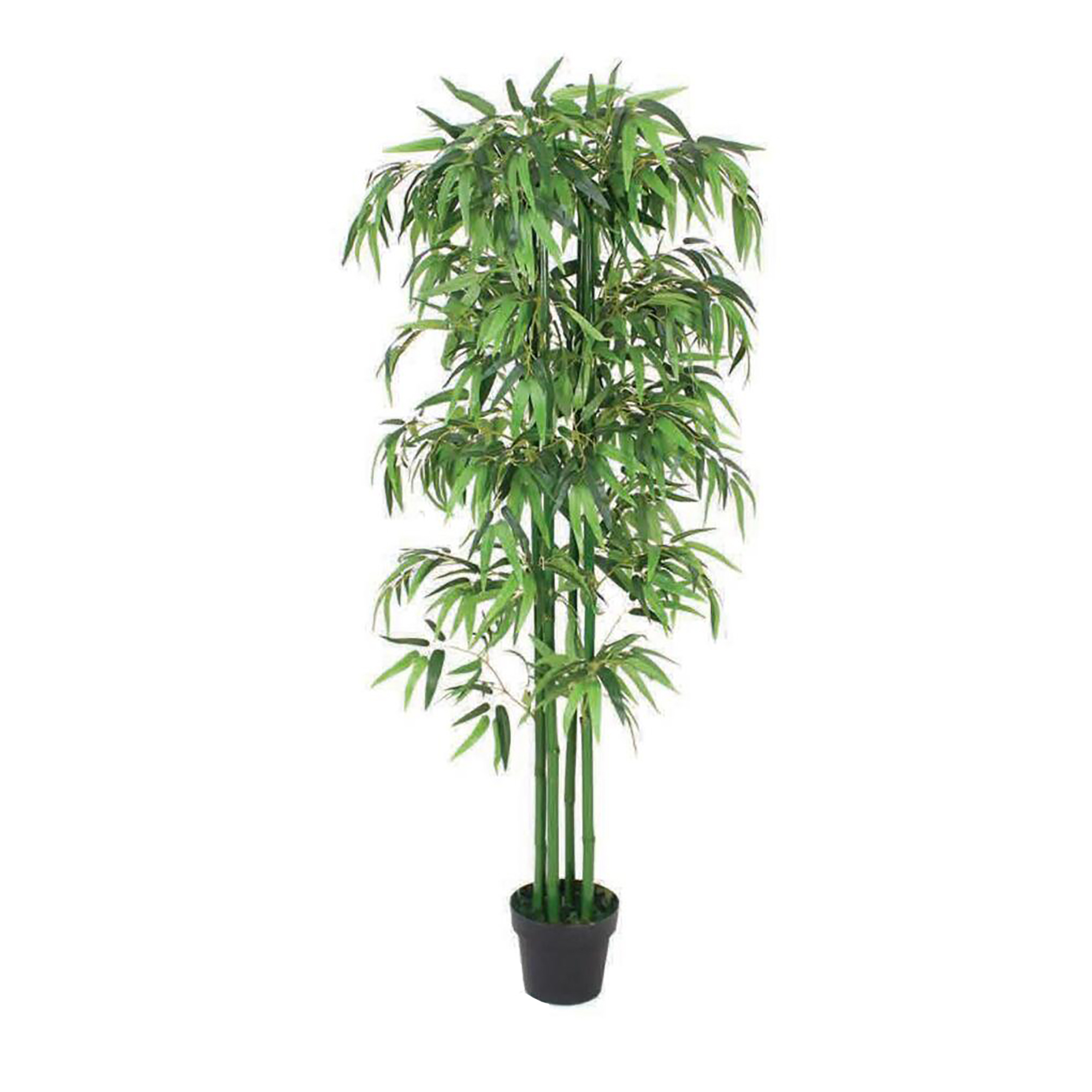 Linwoo 120cm-200cm Outdoor Fake Golden Bamboo Bonsai Potted Artificial Bamboo Screen Artificial Bamboo Tree Artificial