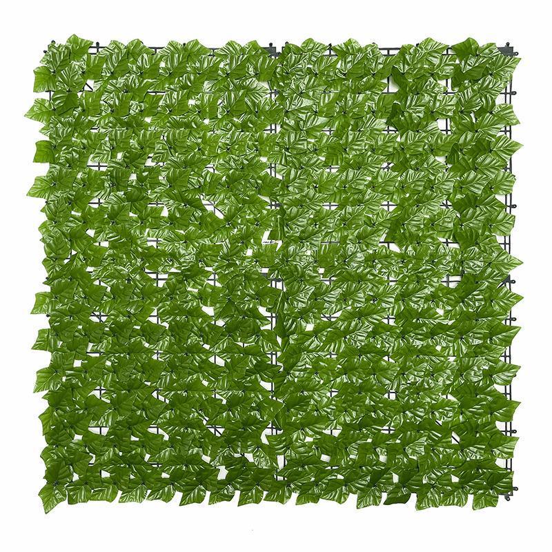 Linwoo Fake Grass Fence Privacy Fence Grass Outdoor Panels Grass Fence Artificial Plant Wall