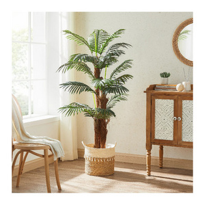 Linwoo Palm Leaves Artificial Plants & Greenery Artificial Palm Leaves Branches Tropical Greenery Tree Stem