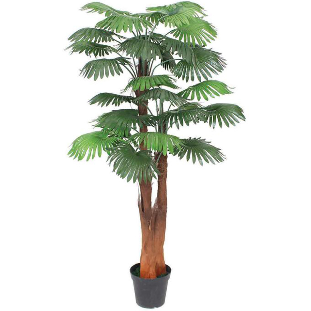 Linwoo Palm Leaves Artificial Plants & Greenery Artificial Palm Leaves Branches Tropical Greenery Tree Stem