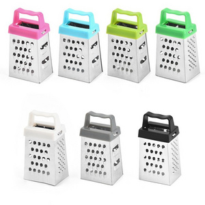 Kitchen tools 3 inches 4 side multifunctional stainless steel Lemon cheese ginger mini grater